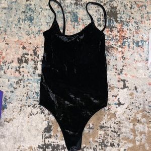 Velour Bodysuit